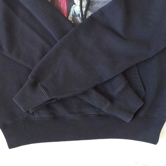 Off white black caravaggio hooded sweatshirt - Picture 13 of 15